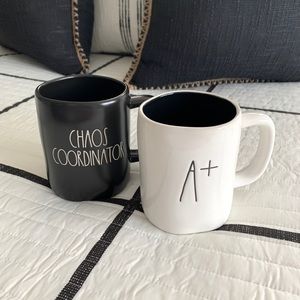 Rae Dunn ‘CHAOS COORDINATOR’ & ‘A+’ Mug
